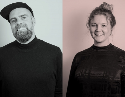 Erik Sanderoth och Elin Eriksson
